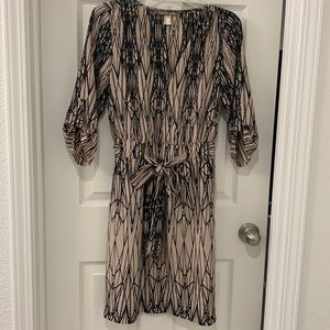 Geometric pattern dress